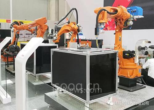 钱江机器人“实力亮相”武汉工博会