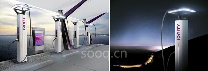 投资扩建,产能布局,黑科技,前瞻技术,Ionity电动车充电站设计,Ionity新充电站设计,Ionity电动车充电站布局
